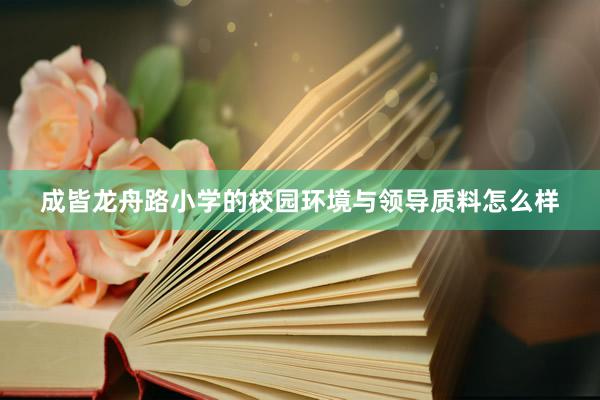 成皆龙舟路小学的校园环境与领导质料怎么样